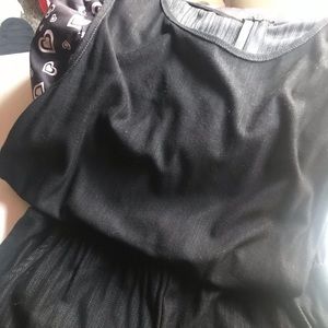 Ladies all black romper